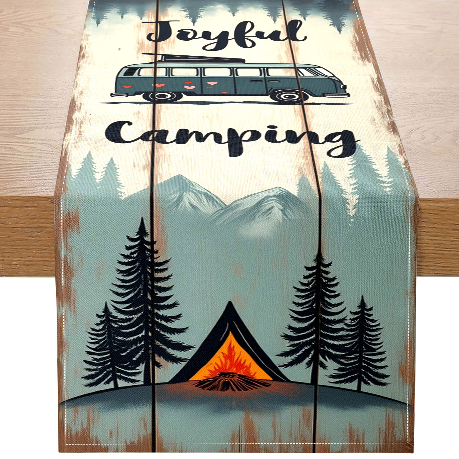 1 Camping Style Theme Table Ru - Outdoor Camping Exhibition recension och pris