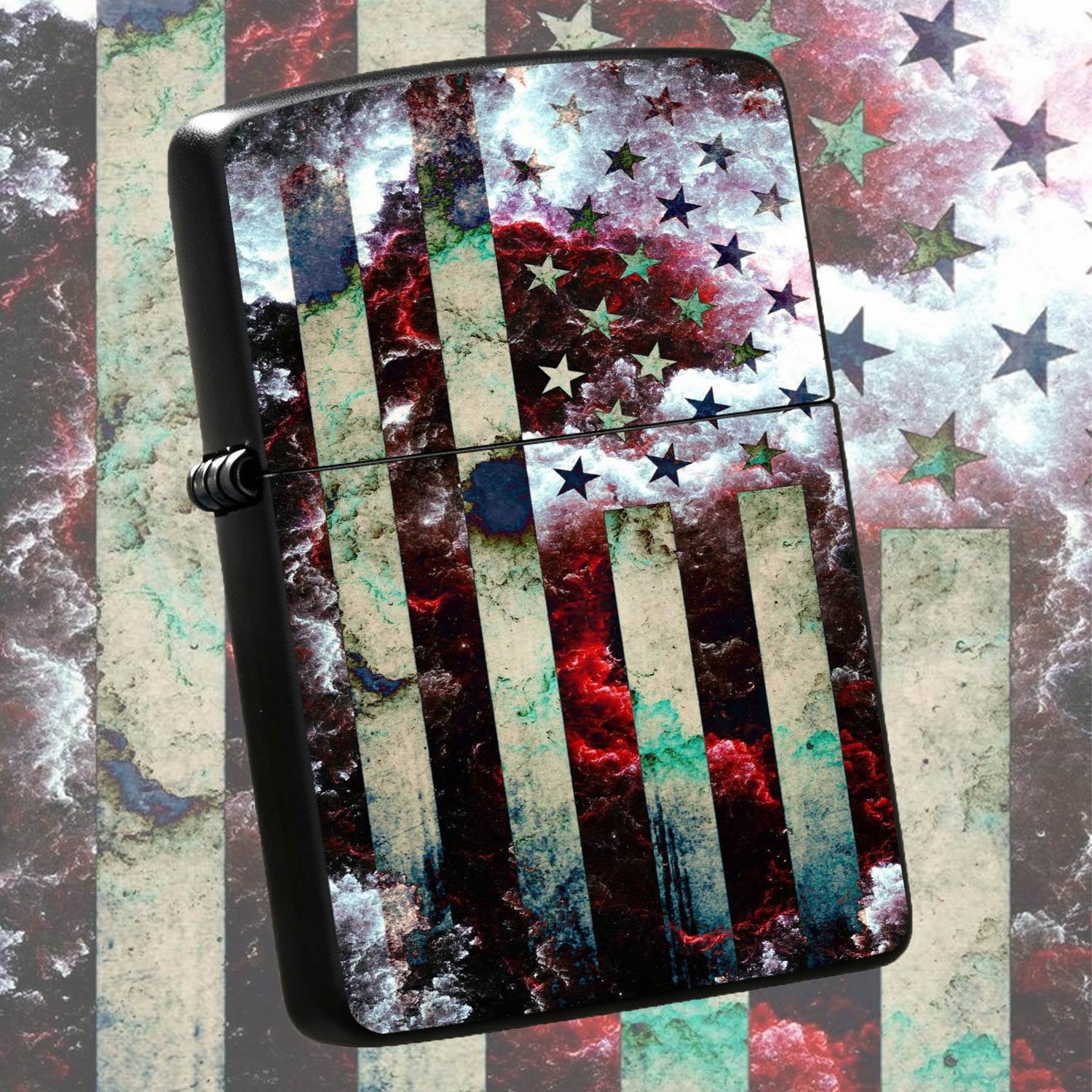 Vintage Distressed Usa Star-Sp - Outdoor Camping Usa recension och pris