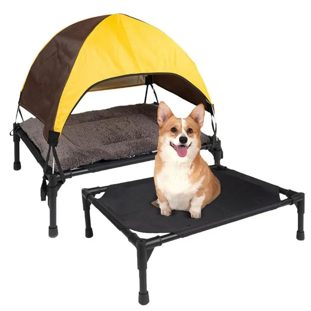 Outdoor Elevated Dog Bed, Fold - Outdoor Camping Dog Bed recension och pris
