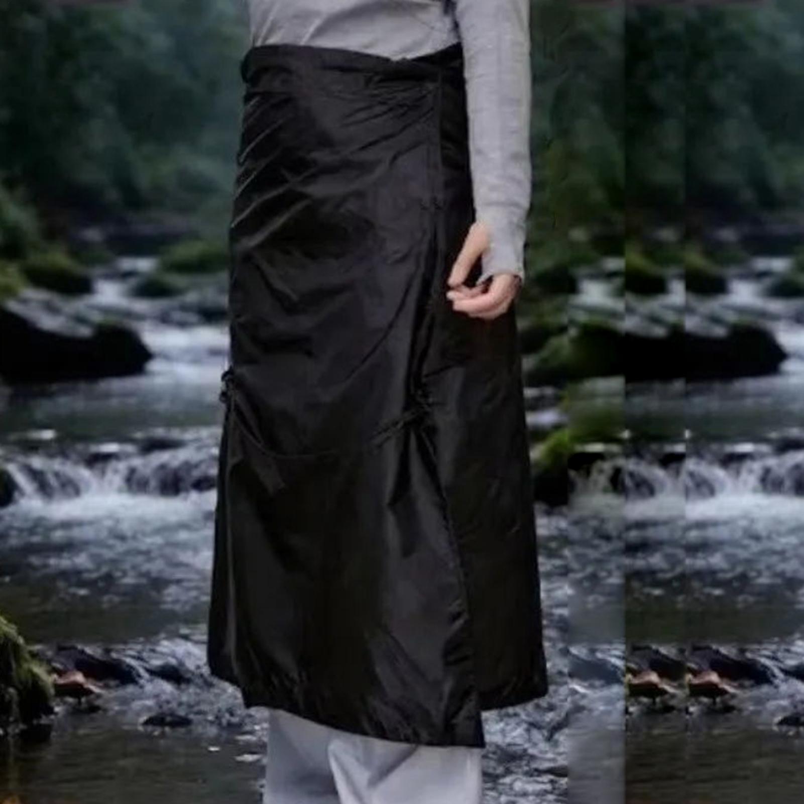 Rain Skirt Lightweight Packabl - Camping Rain Poncho recension och pris
