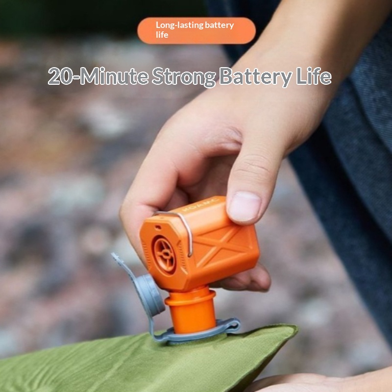 Mini Portable Air Pump USB Rec - Bed Outdoor Camping recension och pris