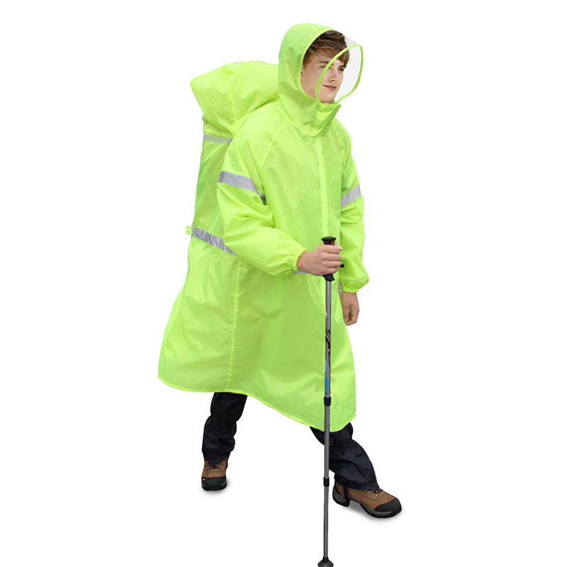 Unisex Reflective Outdoor Clim - Camping Rain Poncho recension och pris